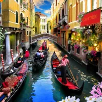 Les Bateliers de Venise