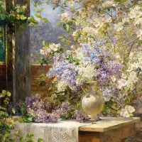 Marie Egner : Dans la Tonnelle Fleurie