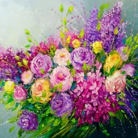 Bouquet de Roses pour Elle