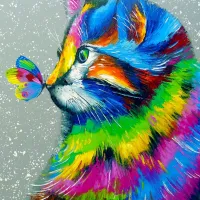 Le Chat et le Papillon