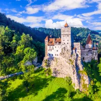 Château de Bran en Été, Roumanie