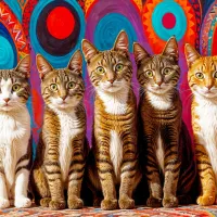 Cinq Chats