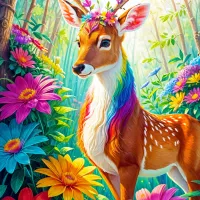 Cerf Magique