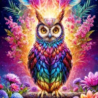 Hibou Néon