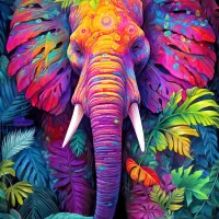 Éléphant Déguisé