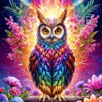 Hibou Néon