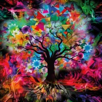 Colorful Tree