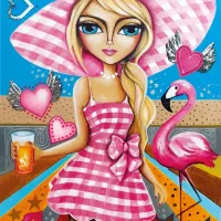 La Femme en Rose