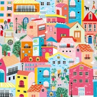 Maisons Colorées