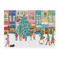 Chanteurs de Noël - Puzzle de 1000 Pièces en Boîte Carré