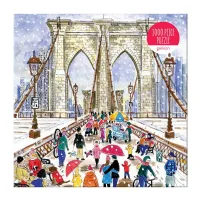 Pont de Brooklyn - Puzzle de 1000 Pièces dans une Boîte Carrée