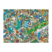 Découverte de la Ville de New York Puzzle de 1000 Pièces - à Chercher et à Trouver