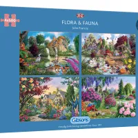 4 Puzzles - John Francis : Flore et Faune