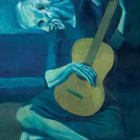 Pablo Picasso - Le Vieux Guitariste