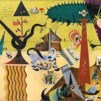 Joan Miro - The Tilled Field
