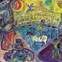 Marc Chagall - Le Cheval de Cirque