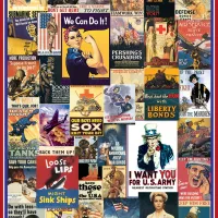 World War I & II Vintage Posters