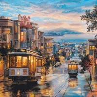 Eugene Lushpin - San Francisco, Cable Car Heaven