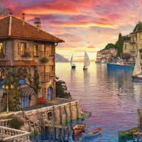 Dominic Davison - Mediterranean Harbor