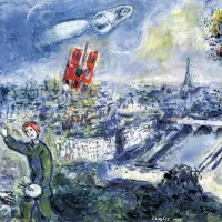 Chagall Marc - Le Bouquet de Paris