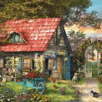 Pièces XXL - Family Puzzle: Dominic Davison - The Country Shed