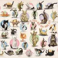 Pièces XXL - Familiy Puzzle: Yoga Kittens