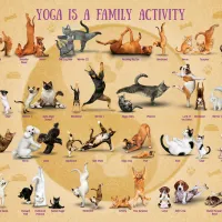 Pièces XXL - Yoga is A Family Activity