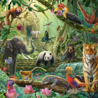 Les Animaux de la Jungle