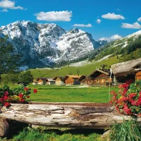 Vue sur l'Idylle de la Montagne