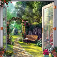 Dominic Davison - Vue sur le Jardin Hanté