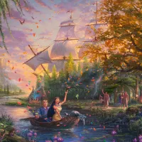 Thomas Kinkade - Disney - Pocahontas