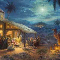 Thomas Kinkade, Spirit, la Naissance de Jésus