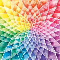 Fleur Aux Couleurs Vives