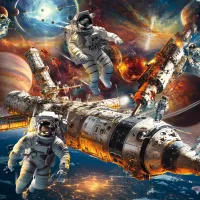 Magie des Galaxies : En Apesanteur dans l'Espace