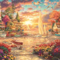 Chuck Pinson - Matin sur le Lac