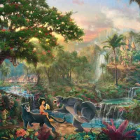 Thomas Kinkade - Le Livre de la Jungle