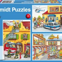 3 Puzzles - Pompiers et Secours