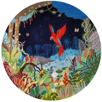 Puzzle en Bois Découpé à la Main - Alain Thomas - Ara Nocturne Et Ses Petits