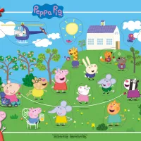 Saut à la corde avec Peppa Pig