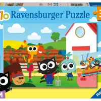 2 Puzzles - Ferme & Pêcheur Milo