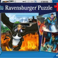 3 Puzzles - Dragons