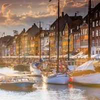 Coucher de Soleil à Copenhague