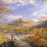 Francis Cropsey - Starrucca Viaduct Pennsylvania