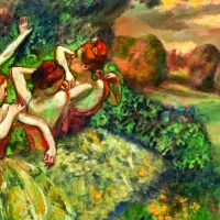 Degas Edgar - Four Dancers
