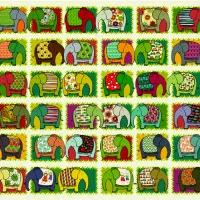 David Katai Eszter : Pattern Elephants