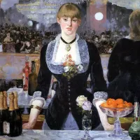 Manet Édouard: Un Bar aux Folies Bergère, 1882
