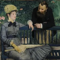 Manet Édouard : Dans la Serre, 1879
