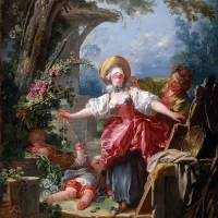 Jean-Honoré Fragonard: Blind Man's Bluff