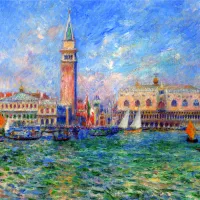 Pierre-Auguste Renoir: Le Palais des Doges, Venise