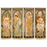 Mucha Alphonse - Les Moments de la Journée